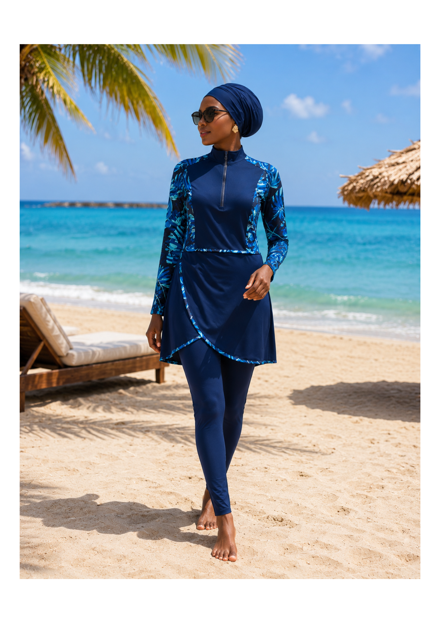 Burkini Kenza Bleu