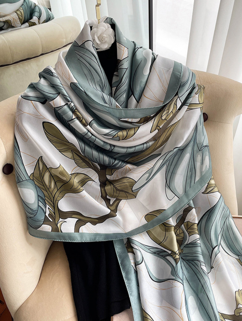 Hijab Soyeux | Printemps Bleu