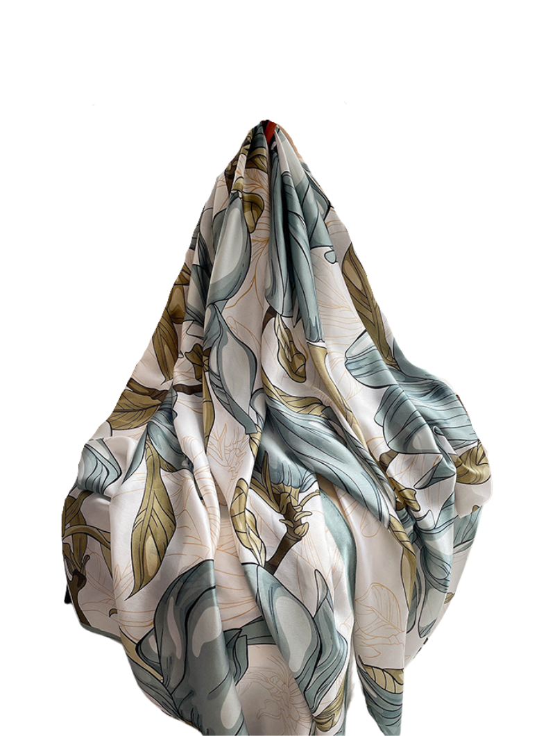 Hijab Soyeux | Printemps Bleu