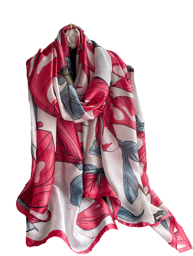 Hijab Soyeux | Printemps Rose