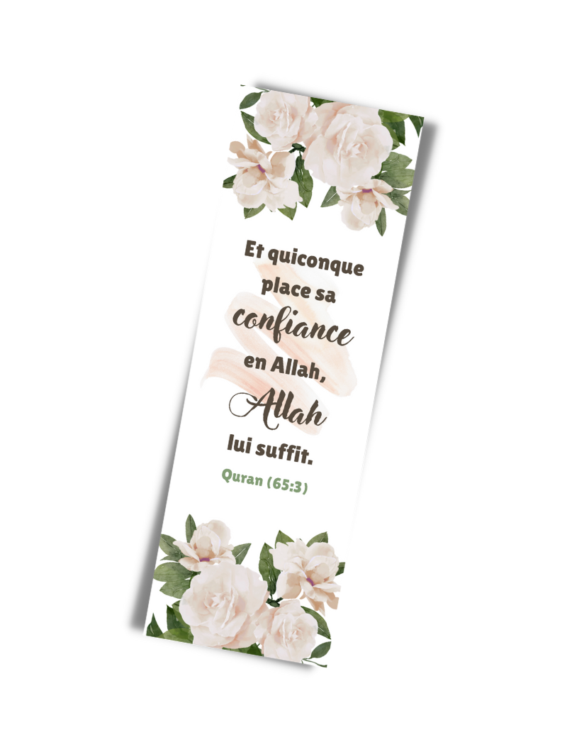 Marque-Page | Et quiconque place sa confiance en Allah...