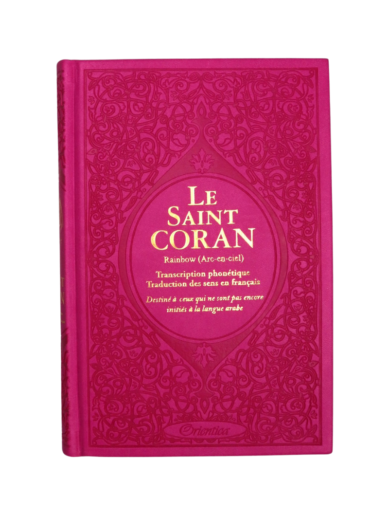 Corans Rainbow Dorés - Français/Arabe/Phonétique