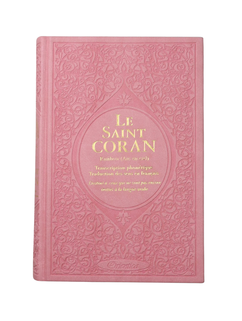 Corans Rainbow Dorés - Français/Arabe/Phonétique