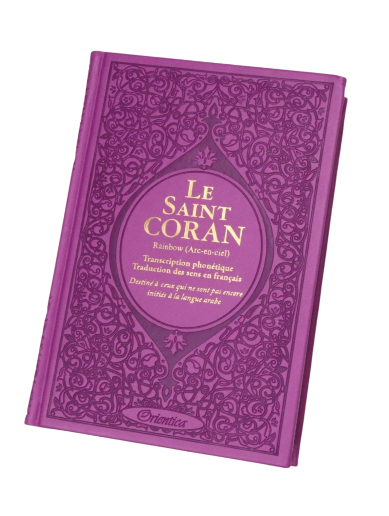 Corans Rainbow Dorés - Français/Arabe/Phonétique