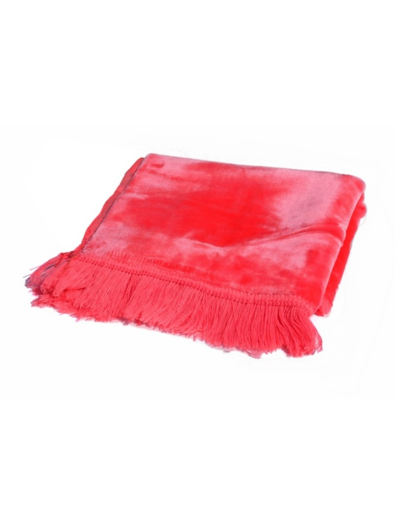 Tapis Fin Velour Rose Néon