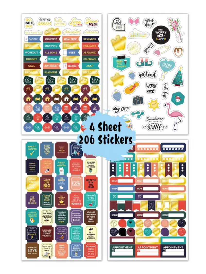 Autocollants | 240 stickers Annuels