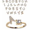 Bagues | Lettres de l'Alphabet *LIQUIDATION*