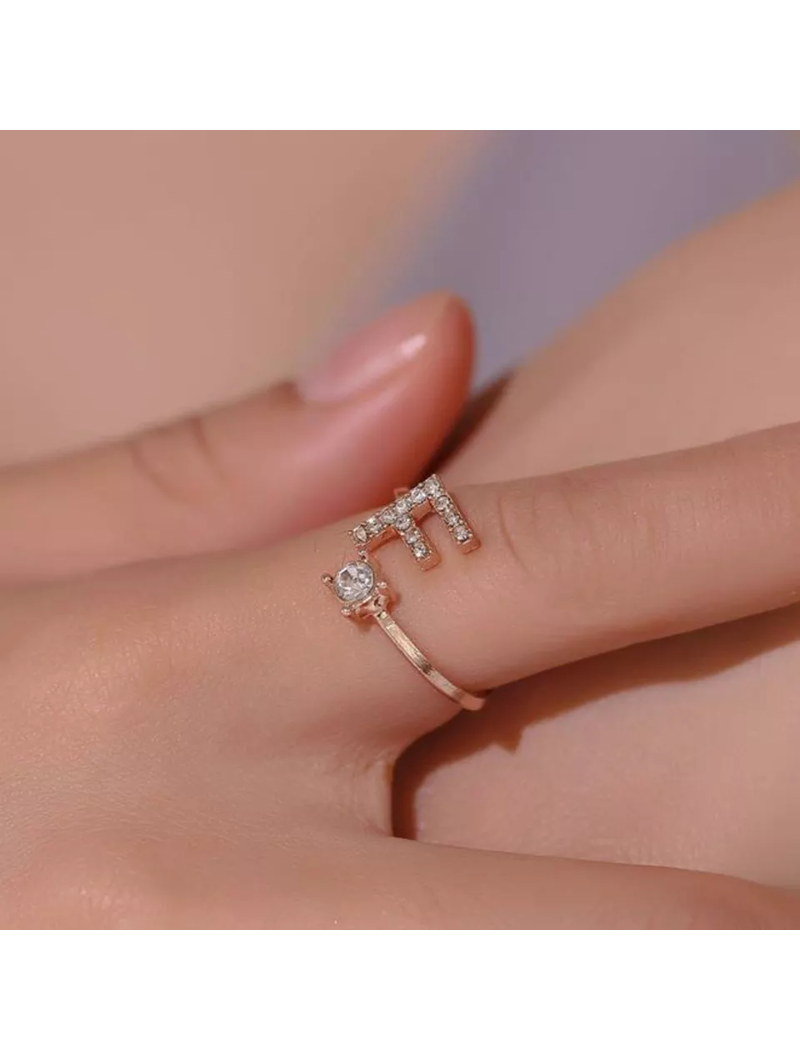 Bagues | Lettres de l'Alphabet *LIQUIDATION*