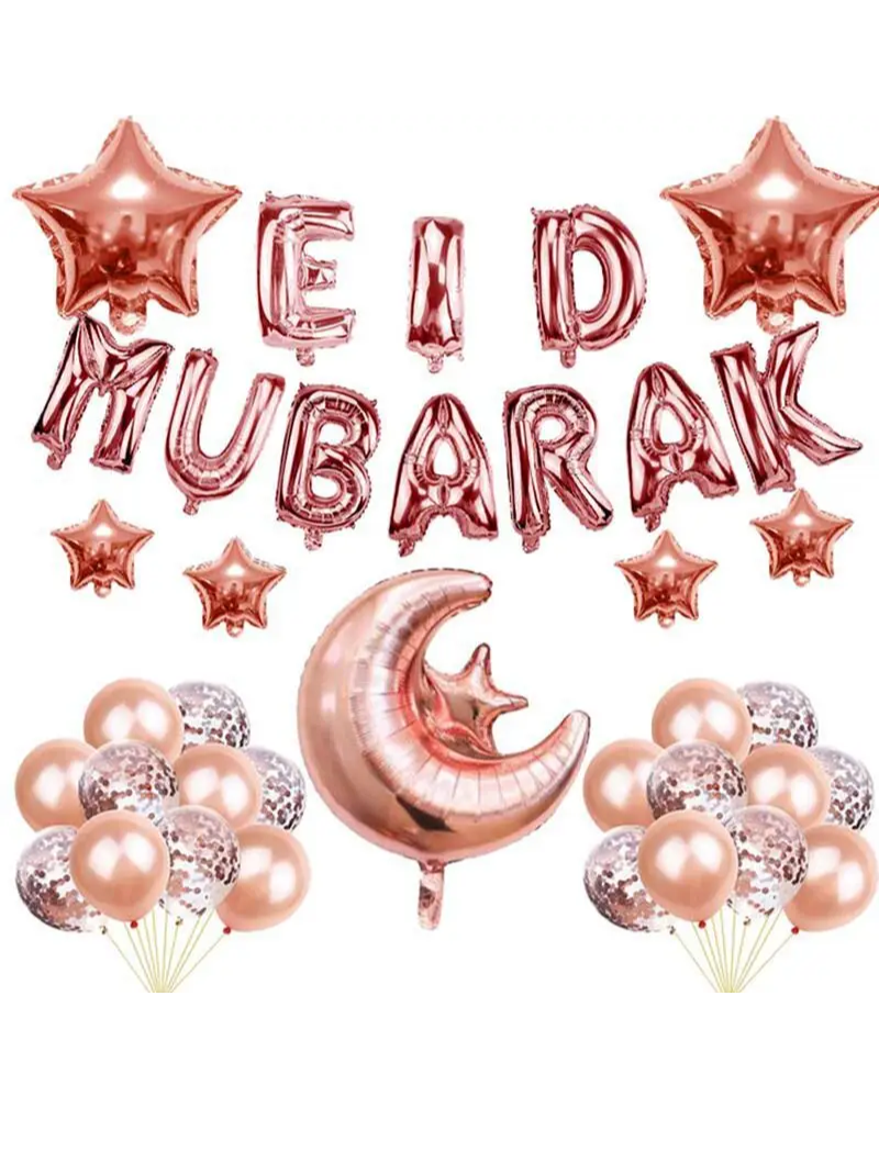 Ballons Eid Mubarack
