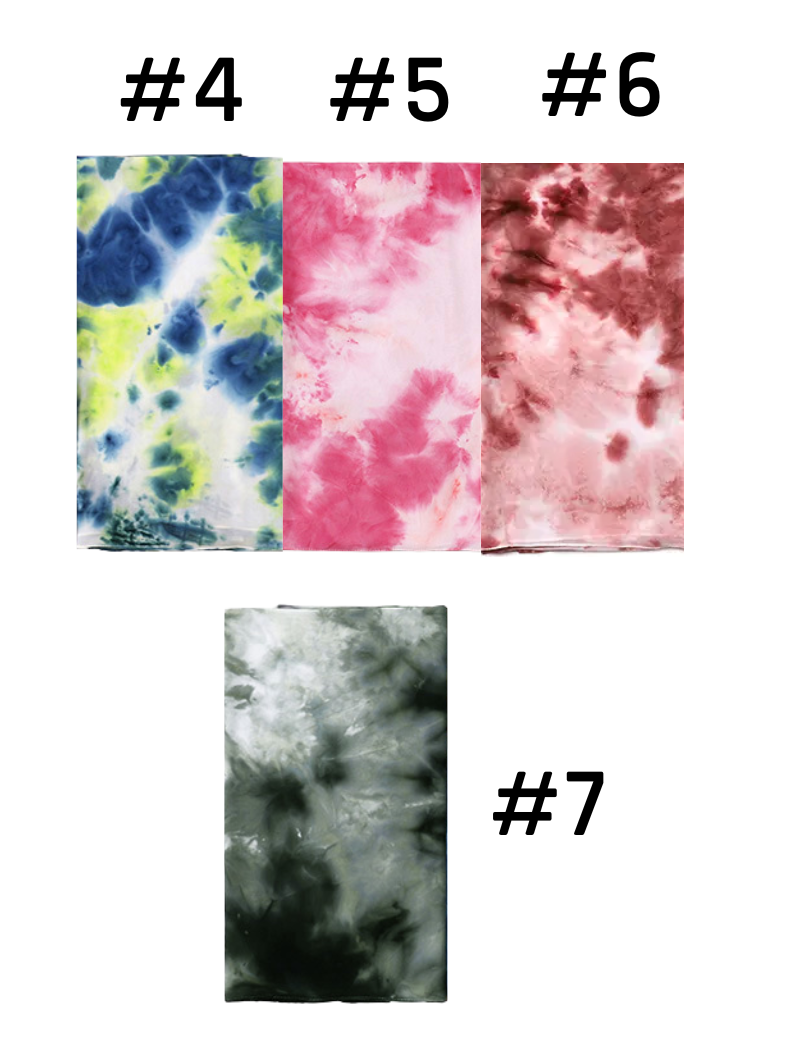 Hijab Chiffon Tie-dye