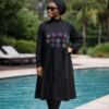 Burkini Abaya Noir