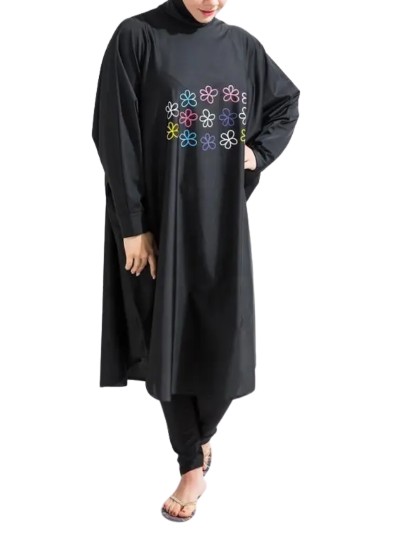 Burkini Abaya Noir