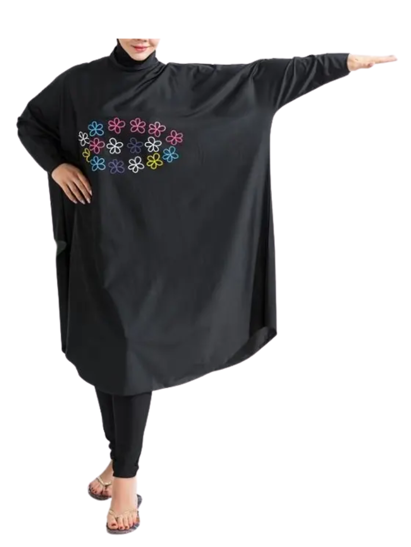 Burkini Abaya Noir