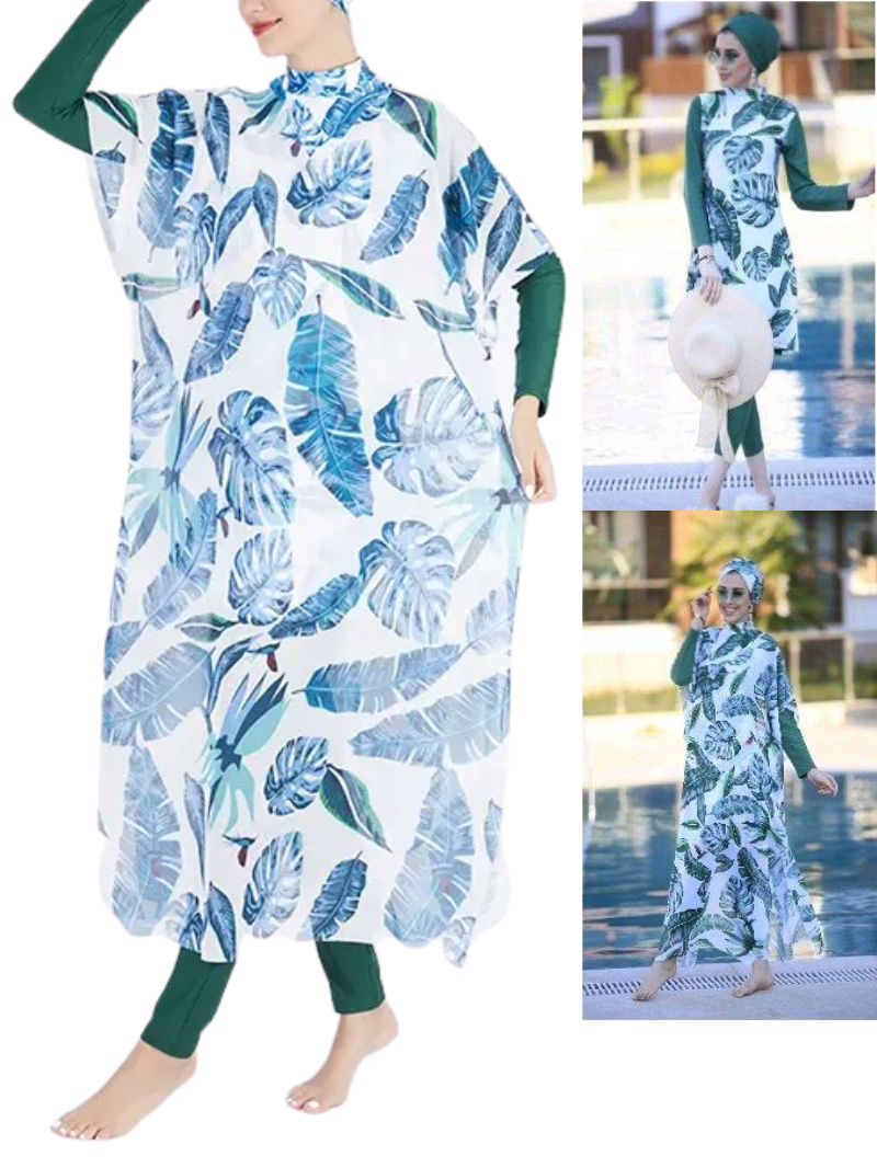 Burkini Bella Vert + Tunique