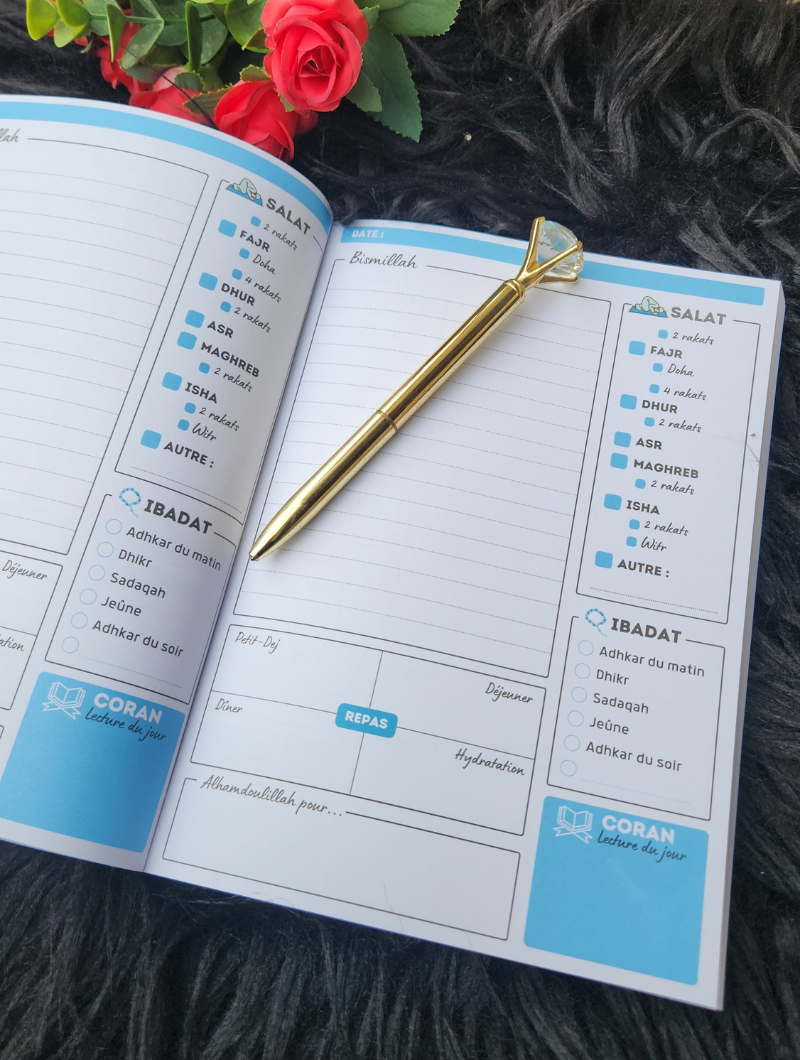 Planner Quotidien Islamique | HASSANAT Planner