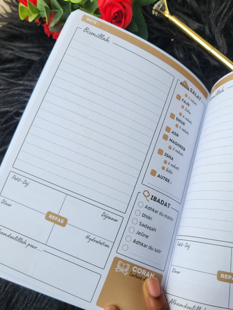 Planner Quotidien Islamique | HASSANAT Planner