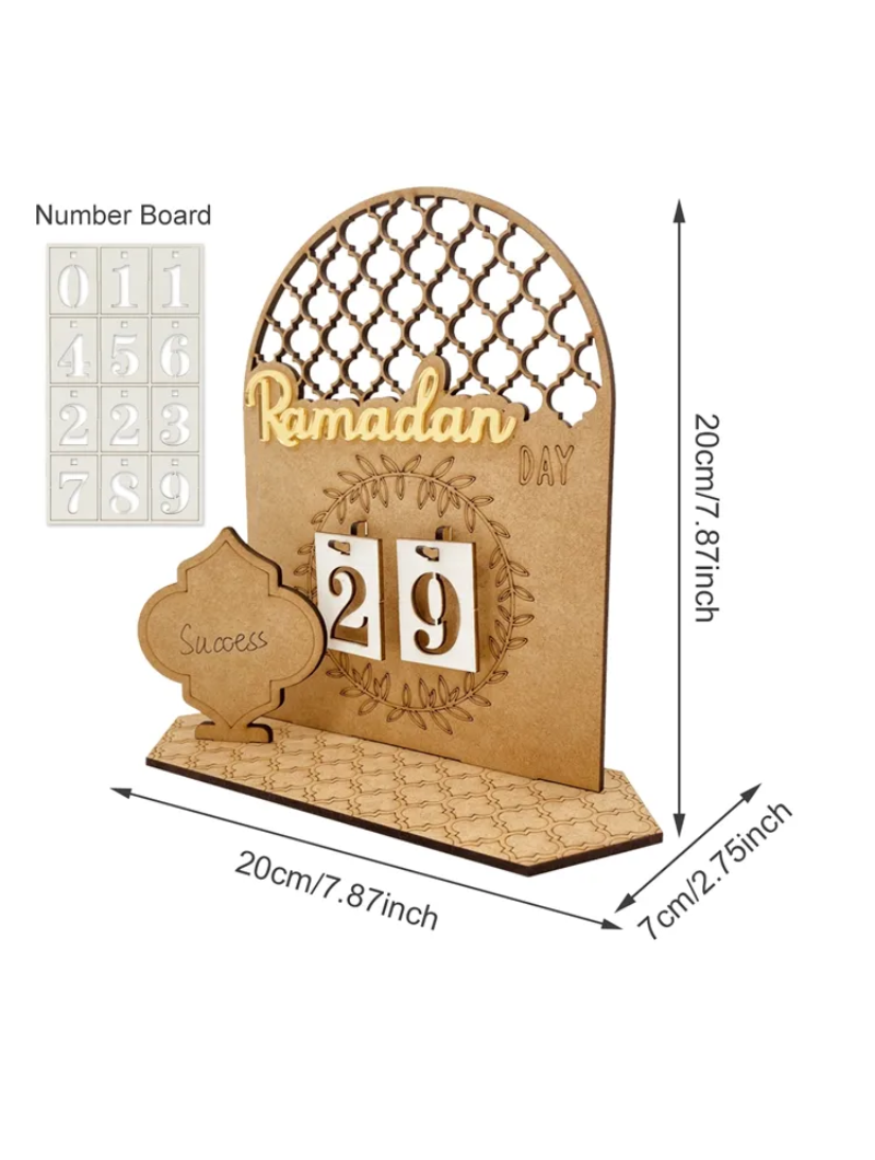 Plaque Ramadan Count-Down