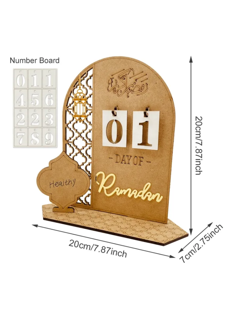 Plaque Ramadan Count-Down