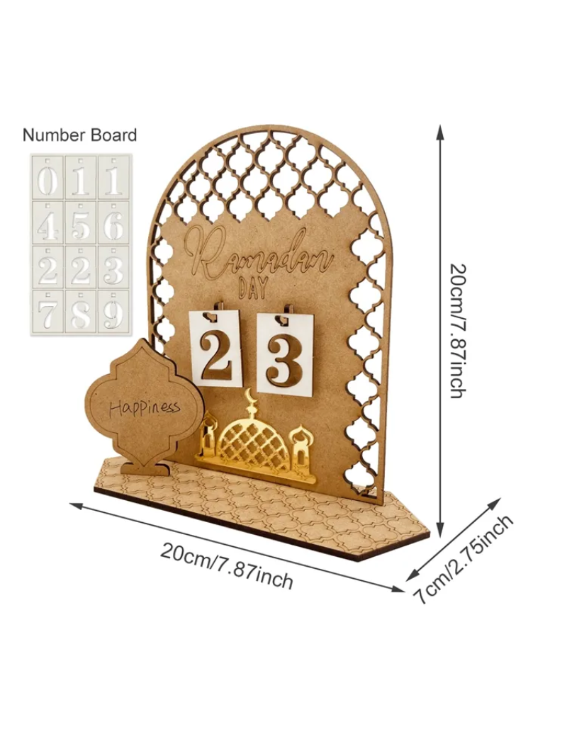 Plaque Ramadan Count-Down