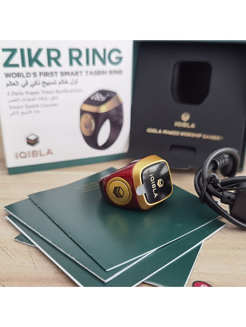 Bague Tasbih (Bague intelligente pour Zikr)