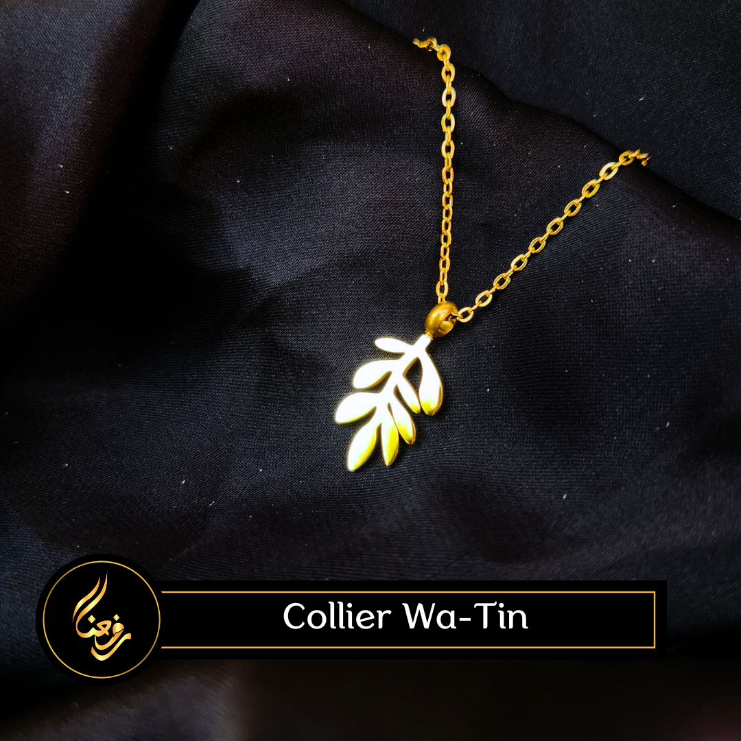 Collier | "Feuille de l'olivier"