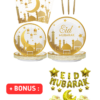 Vaisselle Jetable (24 pers.) | Style Eid Mubarack