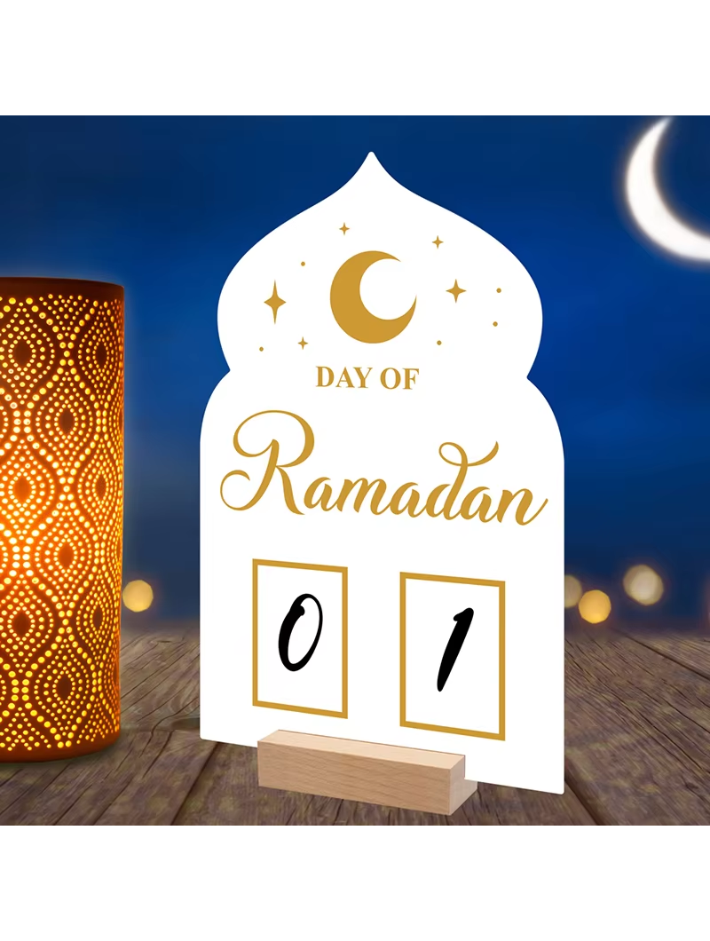 Count Down Ramadan avec Marqueur