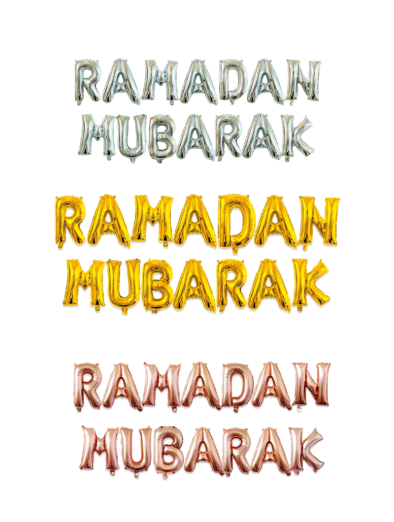 Ballons Ramadan Mubarack