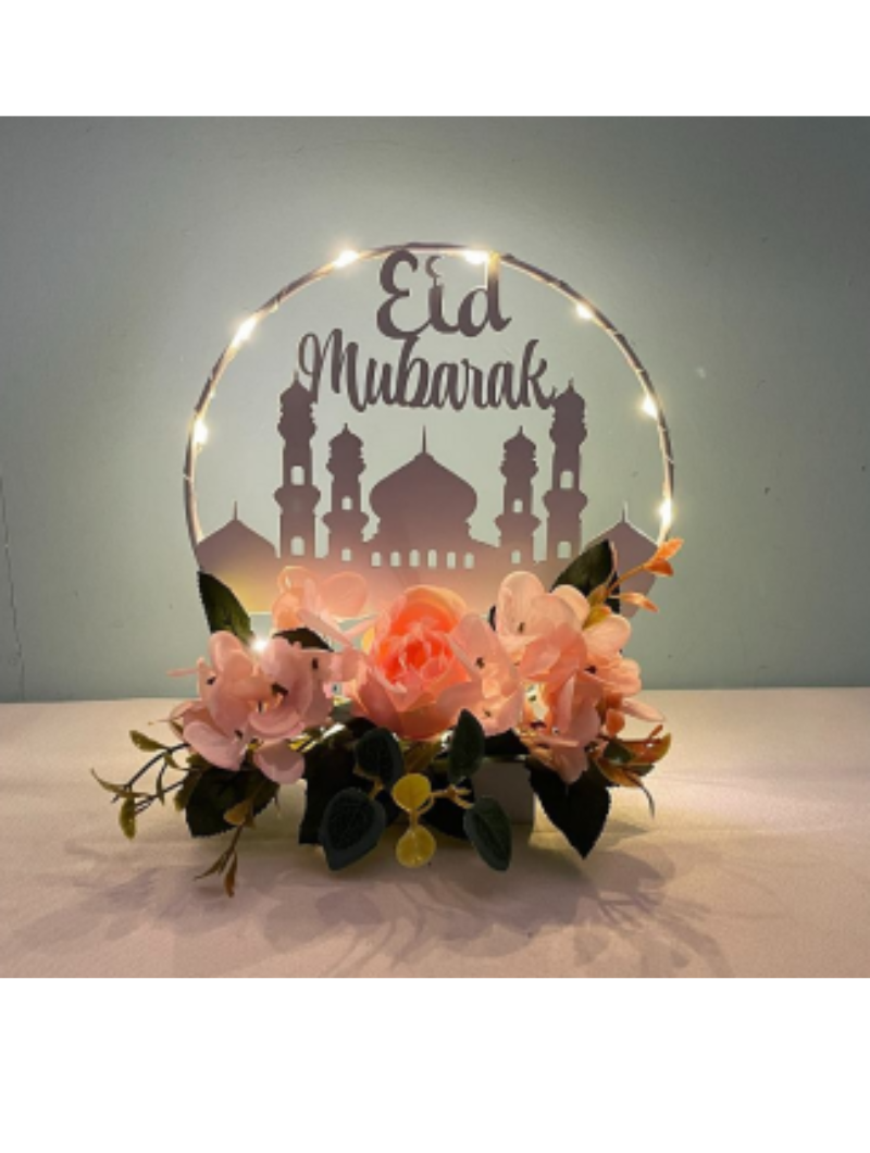 LED lumineux fleurie - Ramadan Mubarack