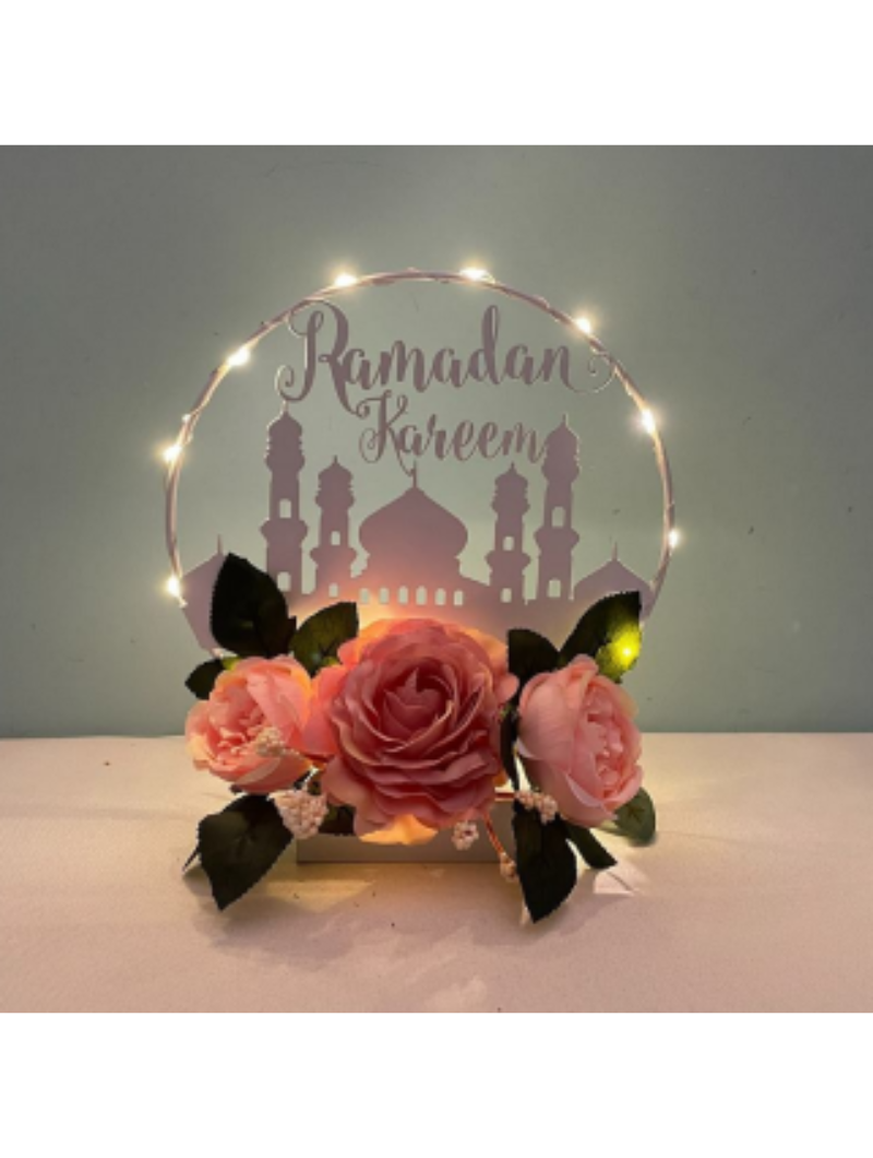 LED lumineux fleurie - Ramadan Mubarack