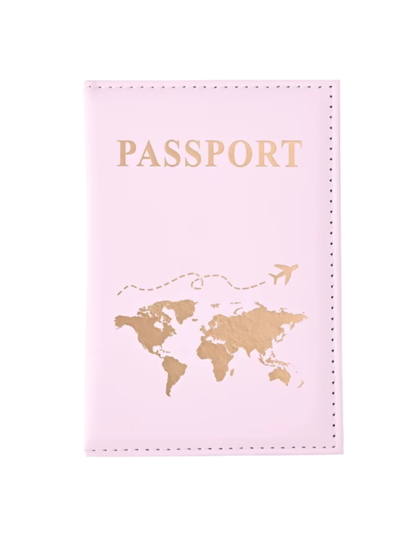 Pochette Passeport | Carte du monde