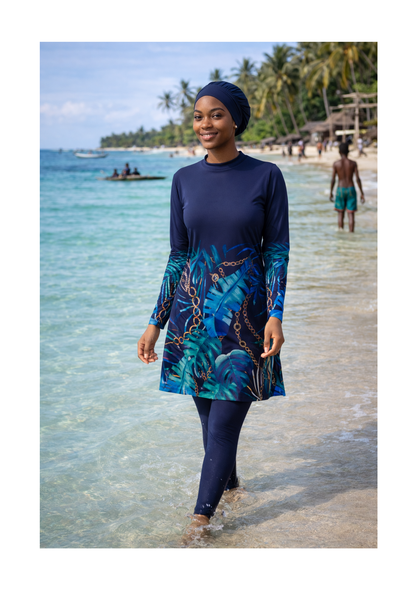 Burkini Latifa Bleu