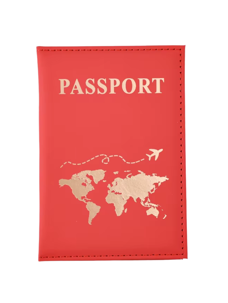 Pochette Passeport | Carte du monde