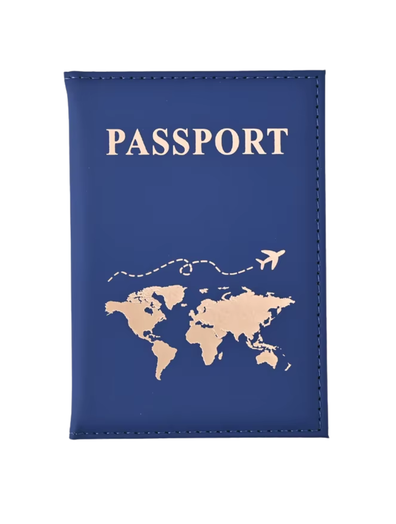 Pochette Passeport | Carte du monde