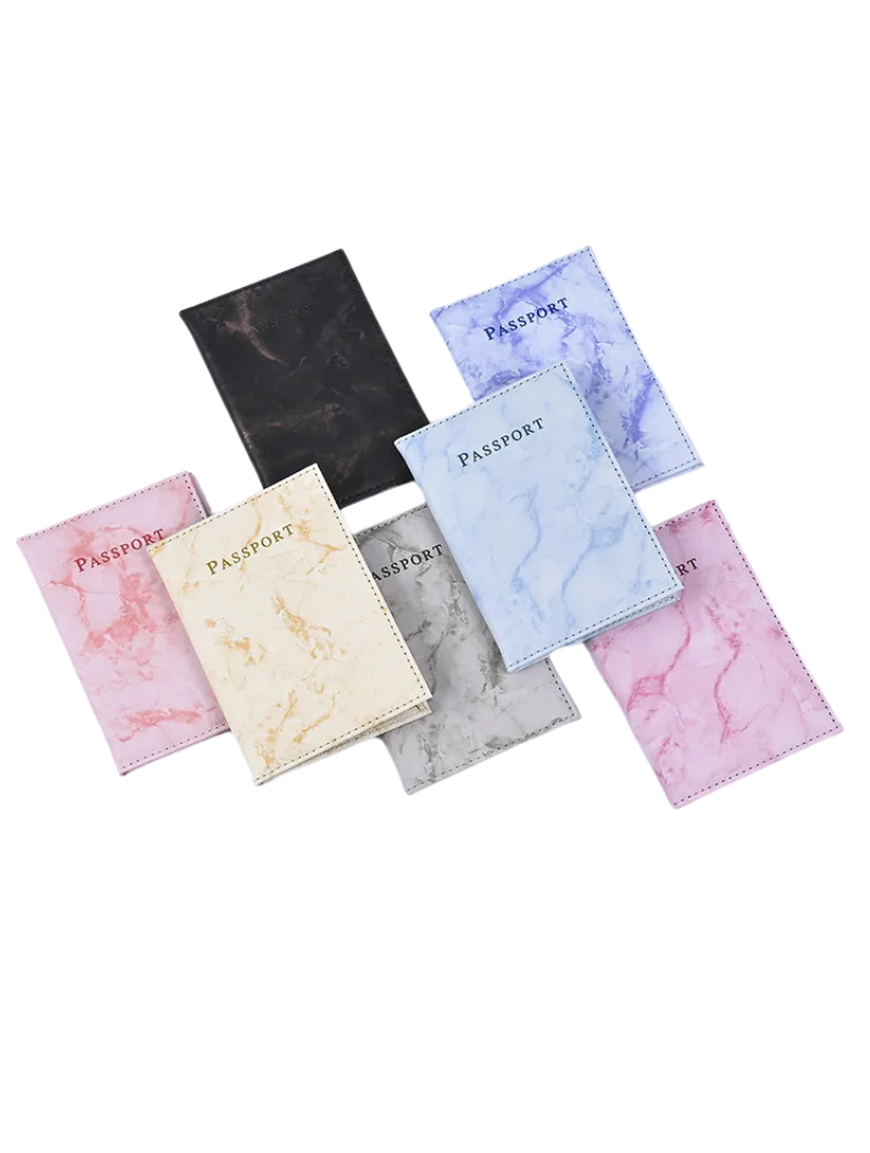 Pochette Passeport | Marbré