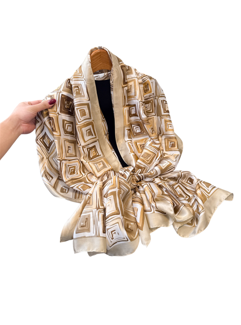 Hijab soyeux | Cube Beige