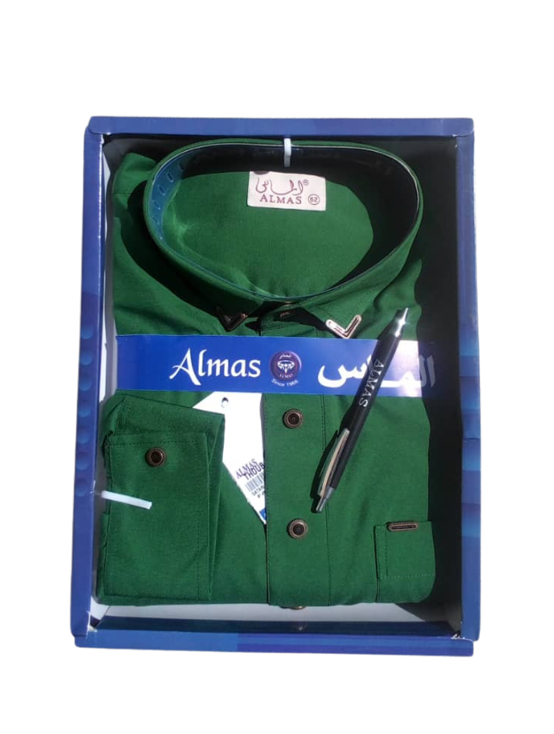 Qamis Homme | Premium Coton Almas