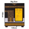 Horloge islamique Kaaba (Adhan Clock)